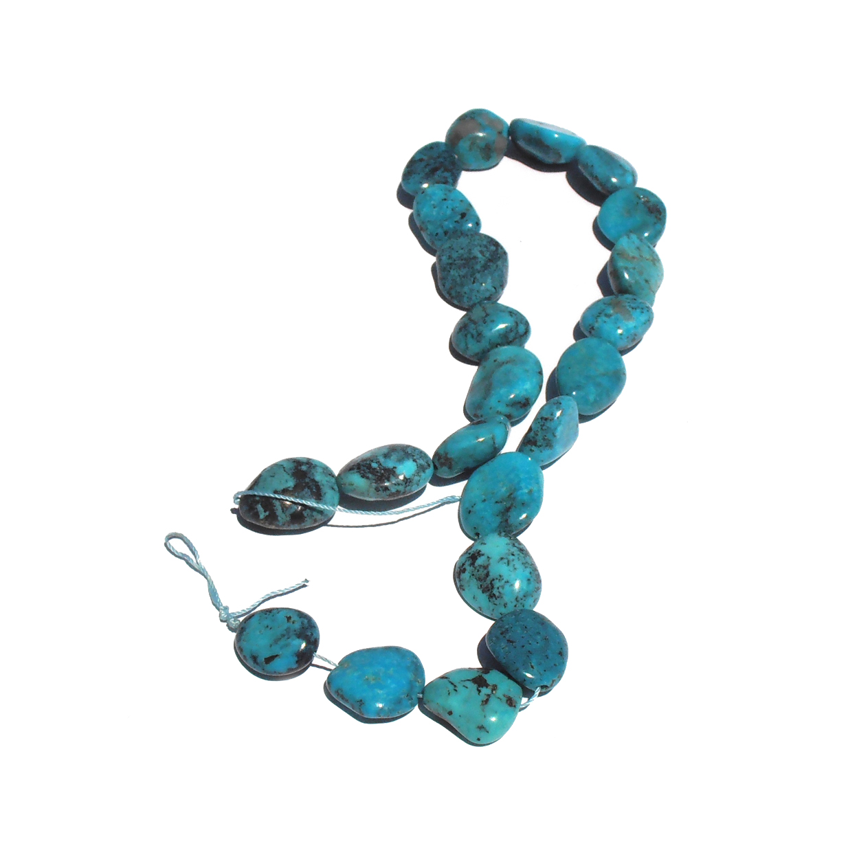 Bisbee Turquoise Nuggets Flattened - Image 2