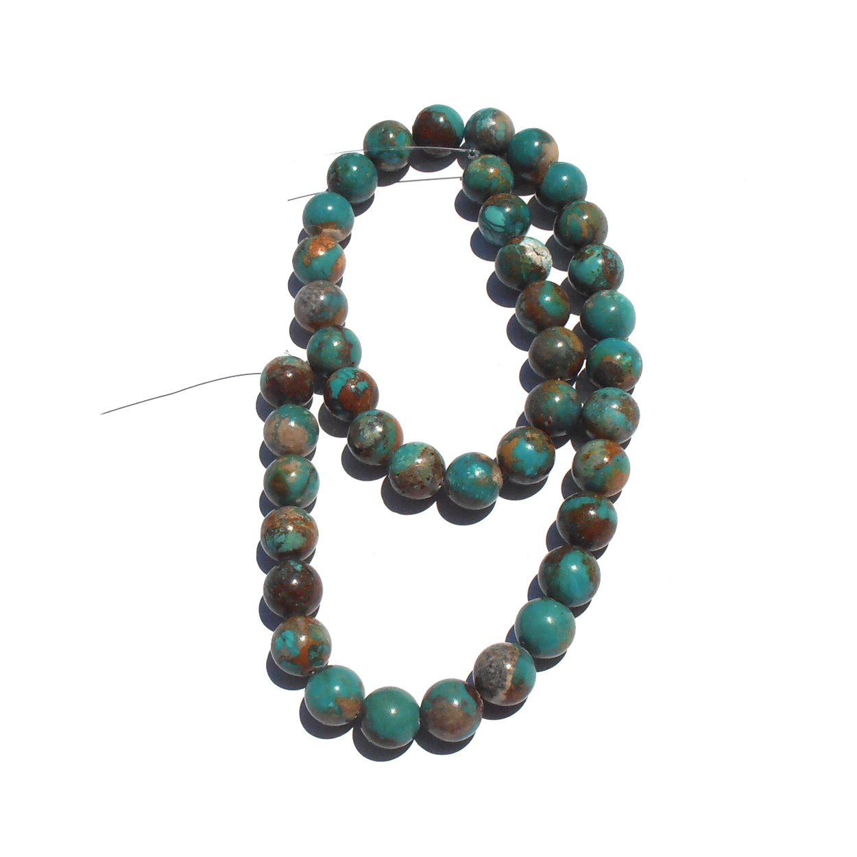 Royston Turquoise 10mm Round - Image 2