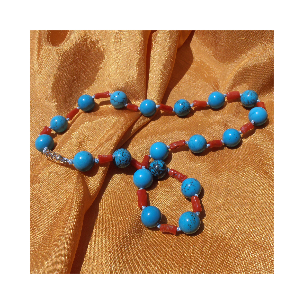 Turquoise & Coral - Image 2